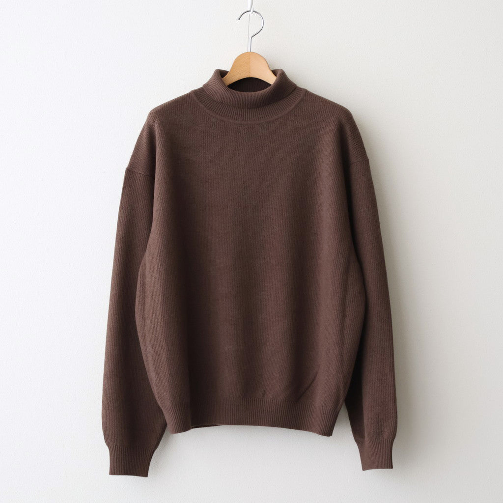 Turtle Neck #BROWN [2503-006]
