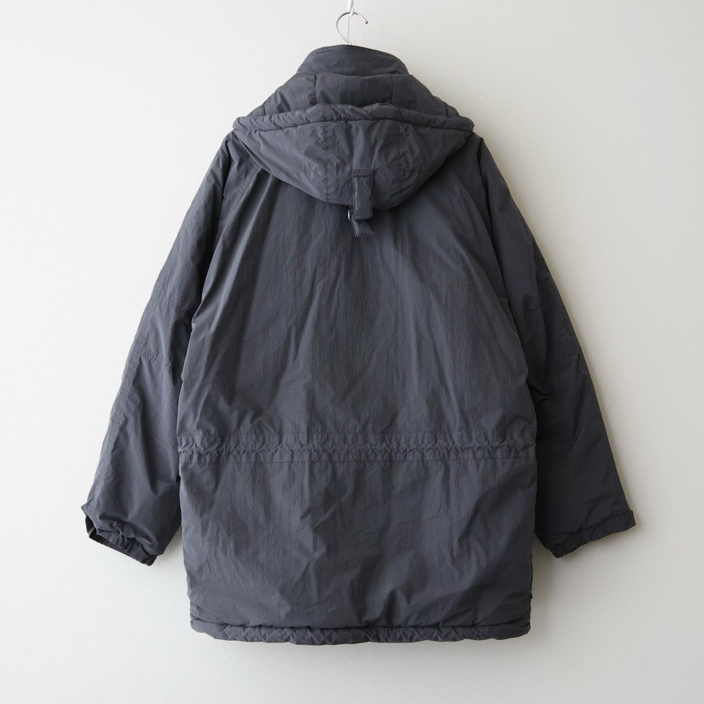 Puffer Military Coat #Charcoal [YK26FW01351C]