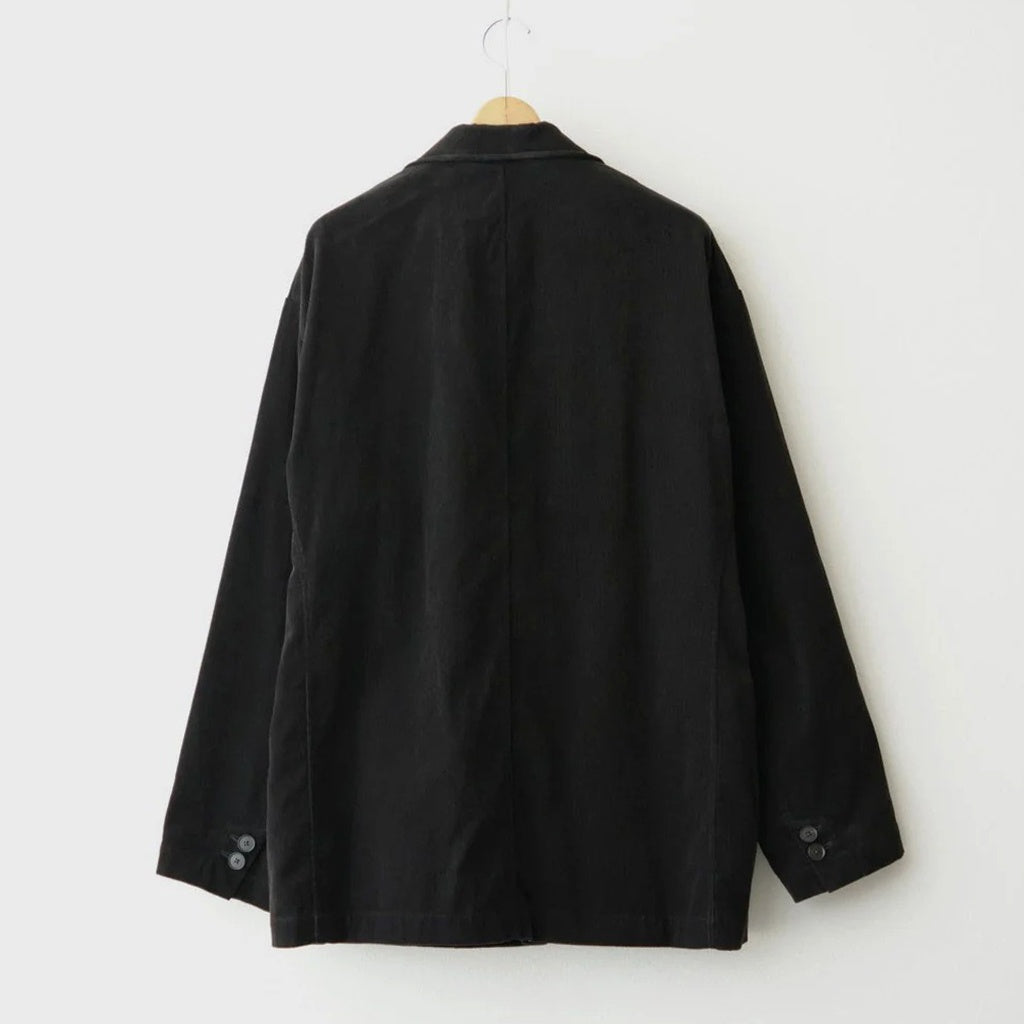 VINTAGE CORDUROY SINGLE BREASTED JACKET #BLACK [ST.1580]