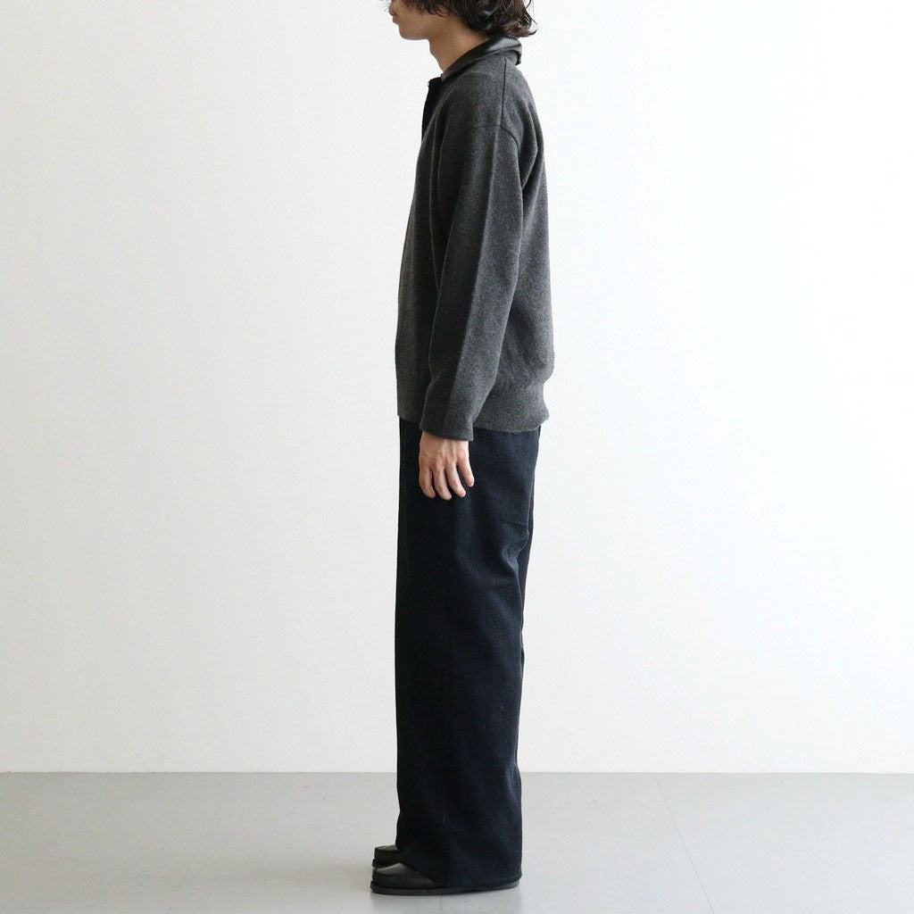 SUMI/INDIGO CORDUROY ASHLEY PANTS #INDIGO [N0059]