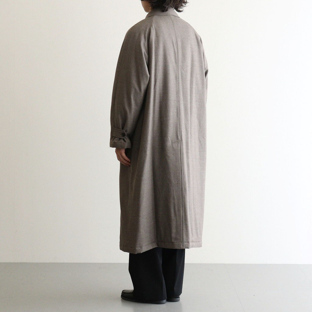 SUPER LIGHT WOOL PADDED COAT #TOP BROWN [A26AC01OS]