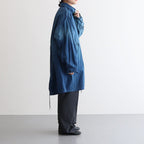 SPRAY PRINTED NYLON SNOWPARKA #OCEAN BLUE [YK23SS0462C]