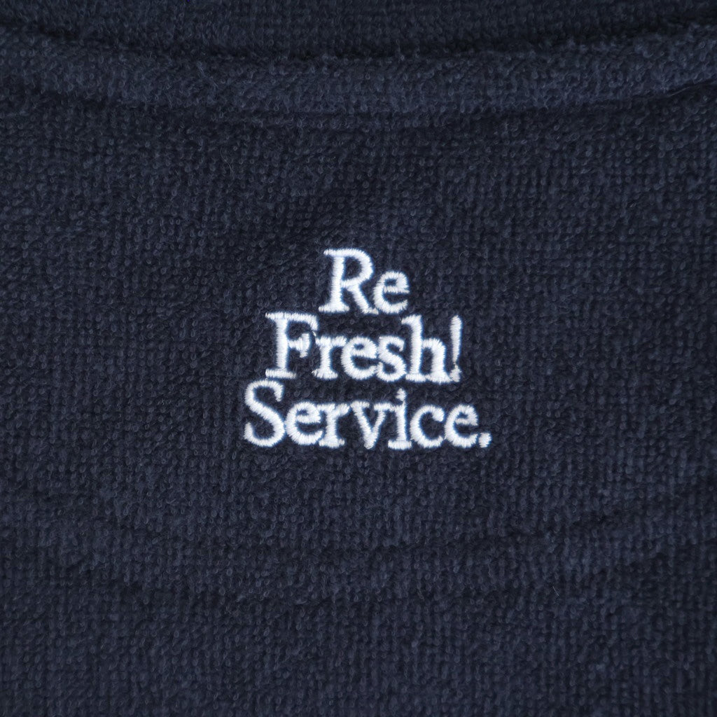 UTILITY PILE CARDIGAN SET-UP #NAVY [FSR253-60211]