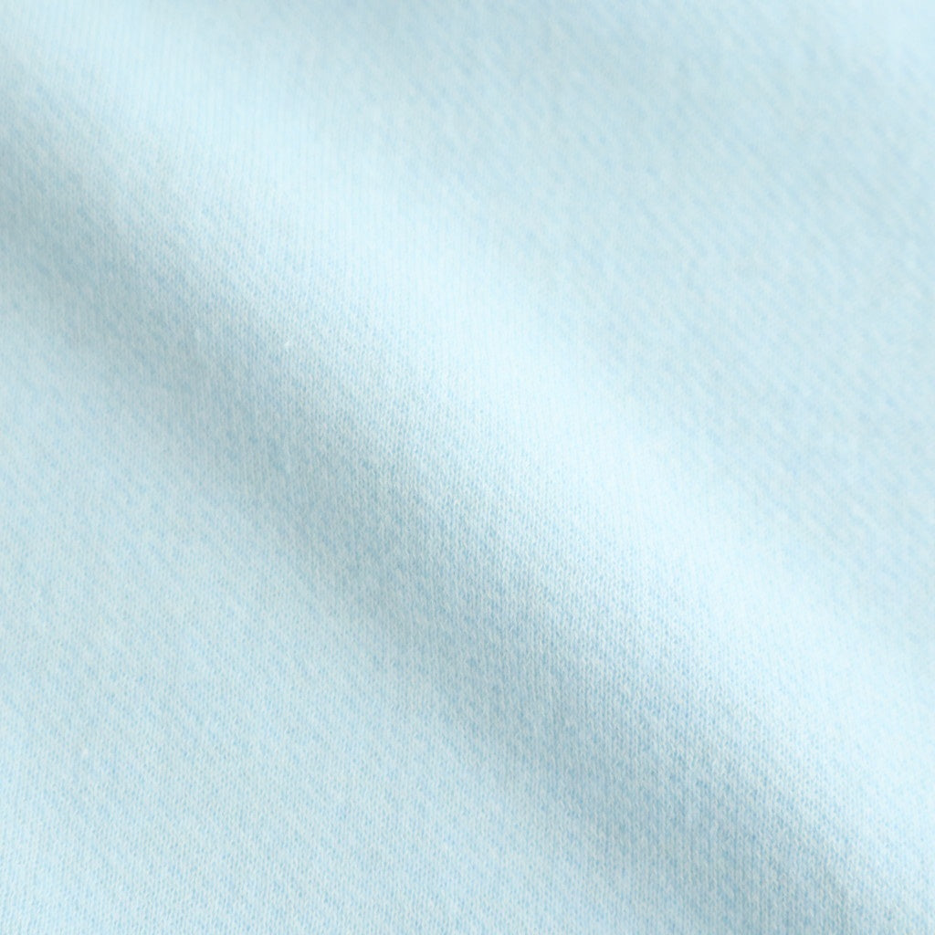 HIGH TWIST LIGHT SWEAT ZIP PARKA #PALE BLUE [A26SP01MU]
