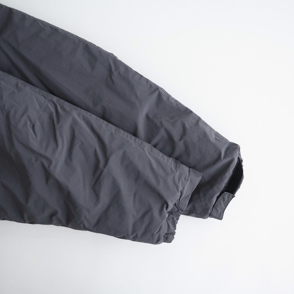 Puffer Military Coat #Charcoal [YK26FW01351C]