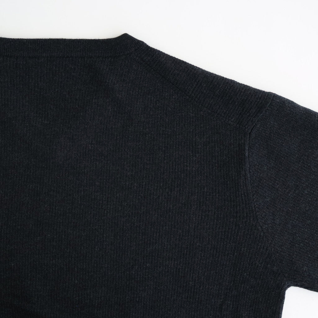 V Neck P/O #CHARCOAL [2503-005]