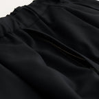 よそいきタックワイドPT #BLACK [D125-P103]