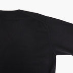 PURE CASHMERE KNIT V NECK LS #BLACK [ST.1629]