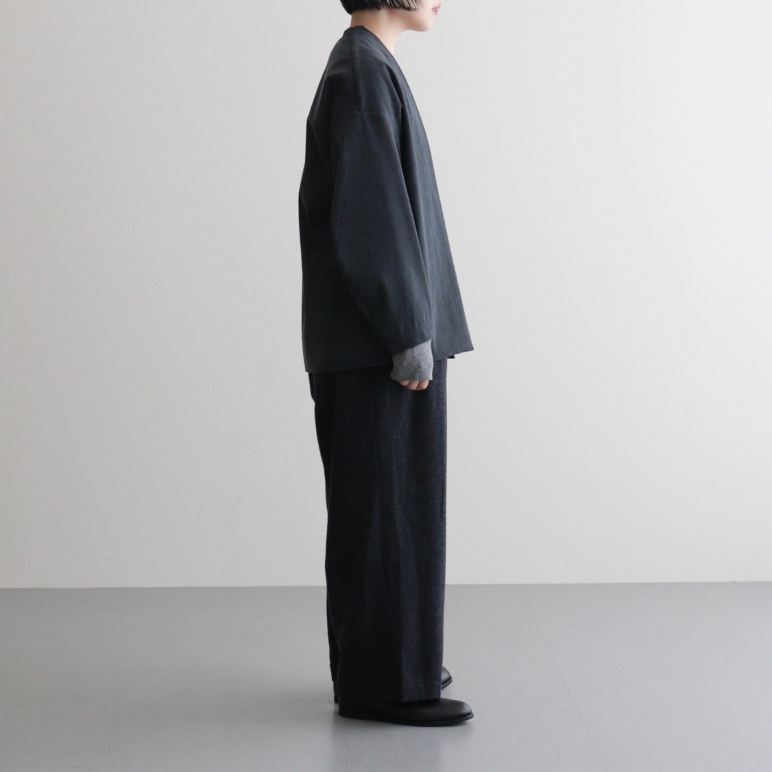 女性モデル(マツオ):156cm　着用サイズ:XS