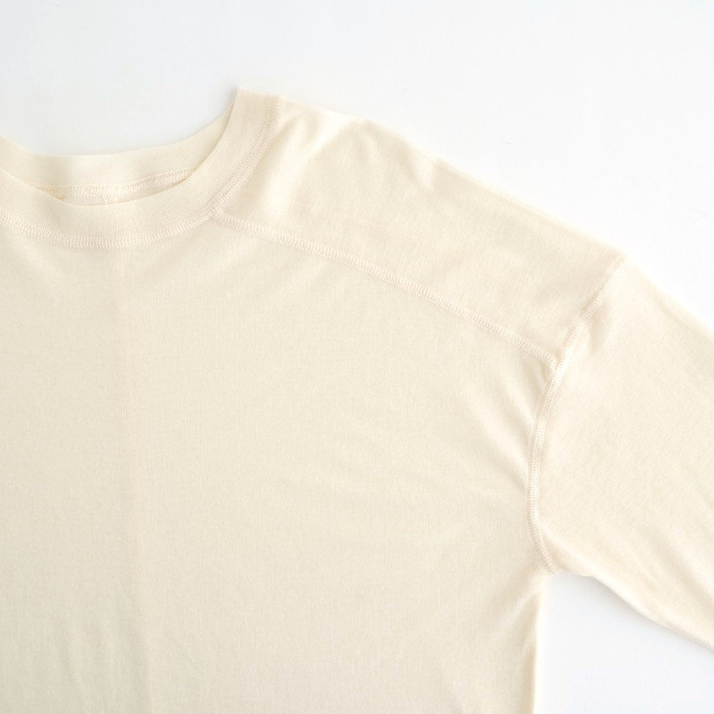 Hightwist Gauze Long T-shirts #ECRU [12610620]