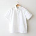 COMFORT SHIRT EXTRA WIDE S/S #white [15129]