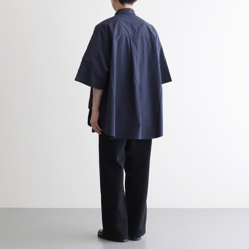 DRY TYPEWRITER TACTICAL POCKET S/S SHIRT #NAVY [FSC241-50106B]