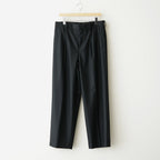 MERINO COLLEGE FLANNEL STANDARD PANTS #BLACK [PRAGLW0900]