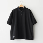 DRY PIQUE JERSEY S/S POLO #BLACK [FSC263-70036]