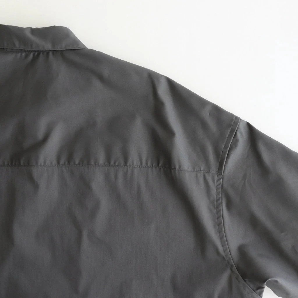 Solotex Twill S/S Oversized Box Shirt #GRAY [GM261-50159B]