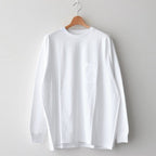 L/S Oversized Tee #WHITE [GU243-70105B]