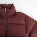 SUPER LIGHT NYLON RIPSTOP DOWN BLOUSON #BURGUNDY [A25AB01NL]