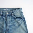 SELVEDGE FADED HEAVY DENIM PANTS #FADED INDIGO [A26AP03DH]