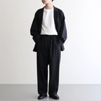 Compact Ponte Wide Tapered Chef Pants #BLACK [GM253-40042B]