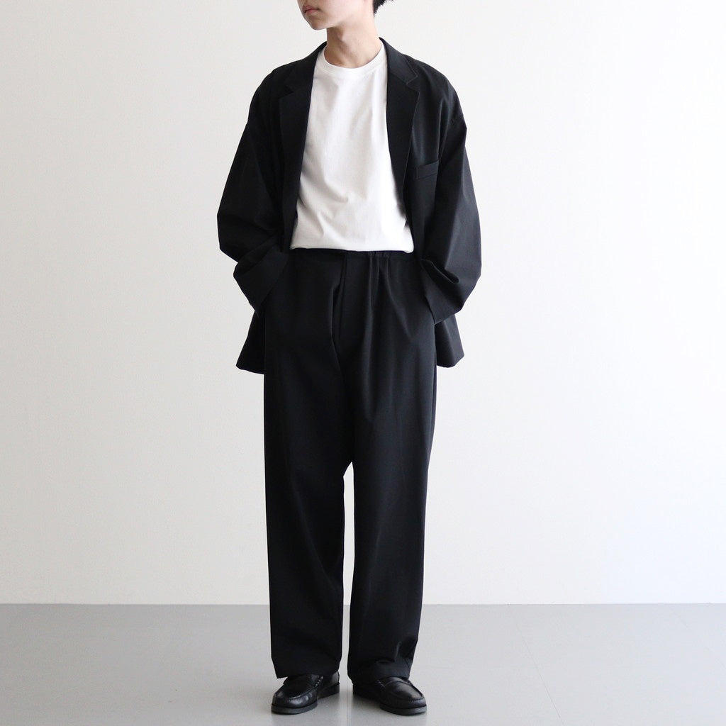 Compact Ponte Wide Tapered Chef Pants #BLACK [GM253-40042B]