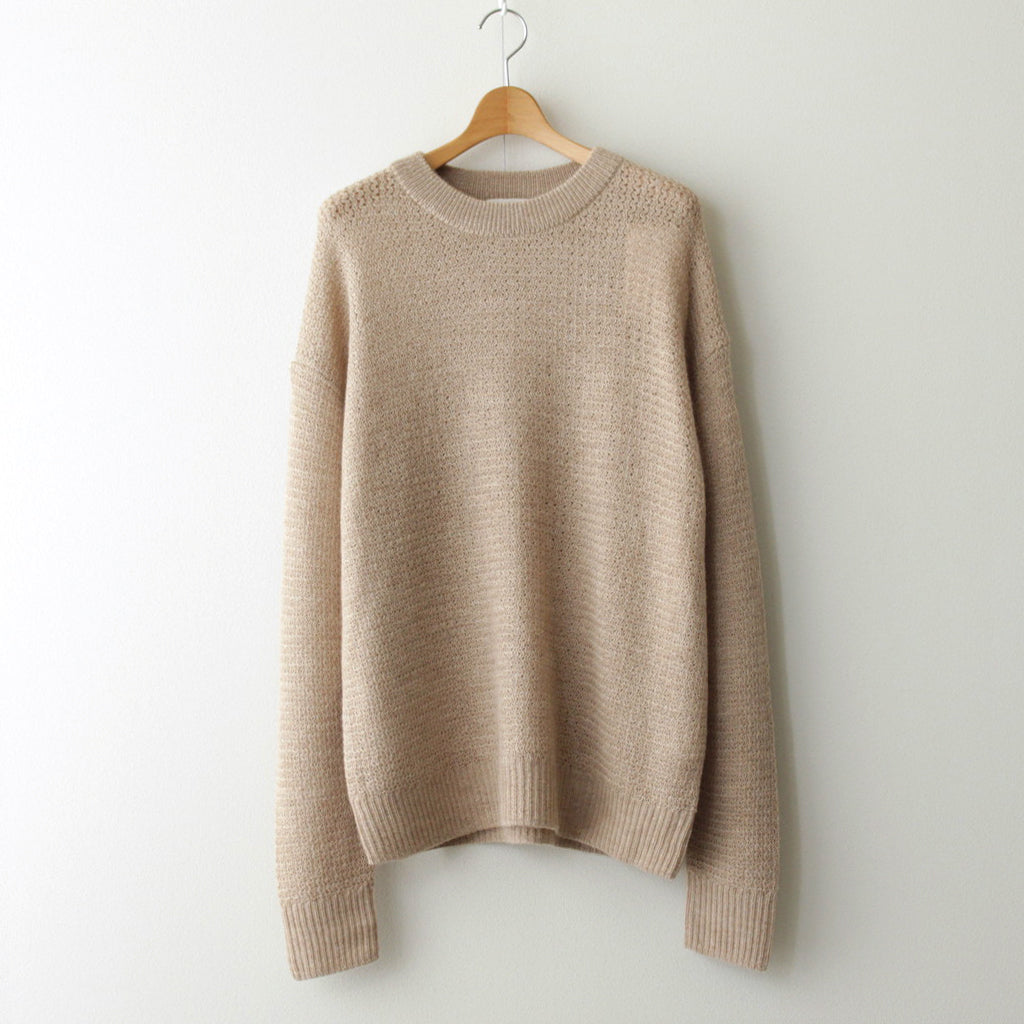 MINCA BABY ‘CUDDLE’ SWEATER #BEIGE [NG23W-01SW01C]