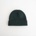 WASHABLE MERINO SEAMLESS BEANIE #FOREST GREEN [R5140-AW25]