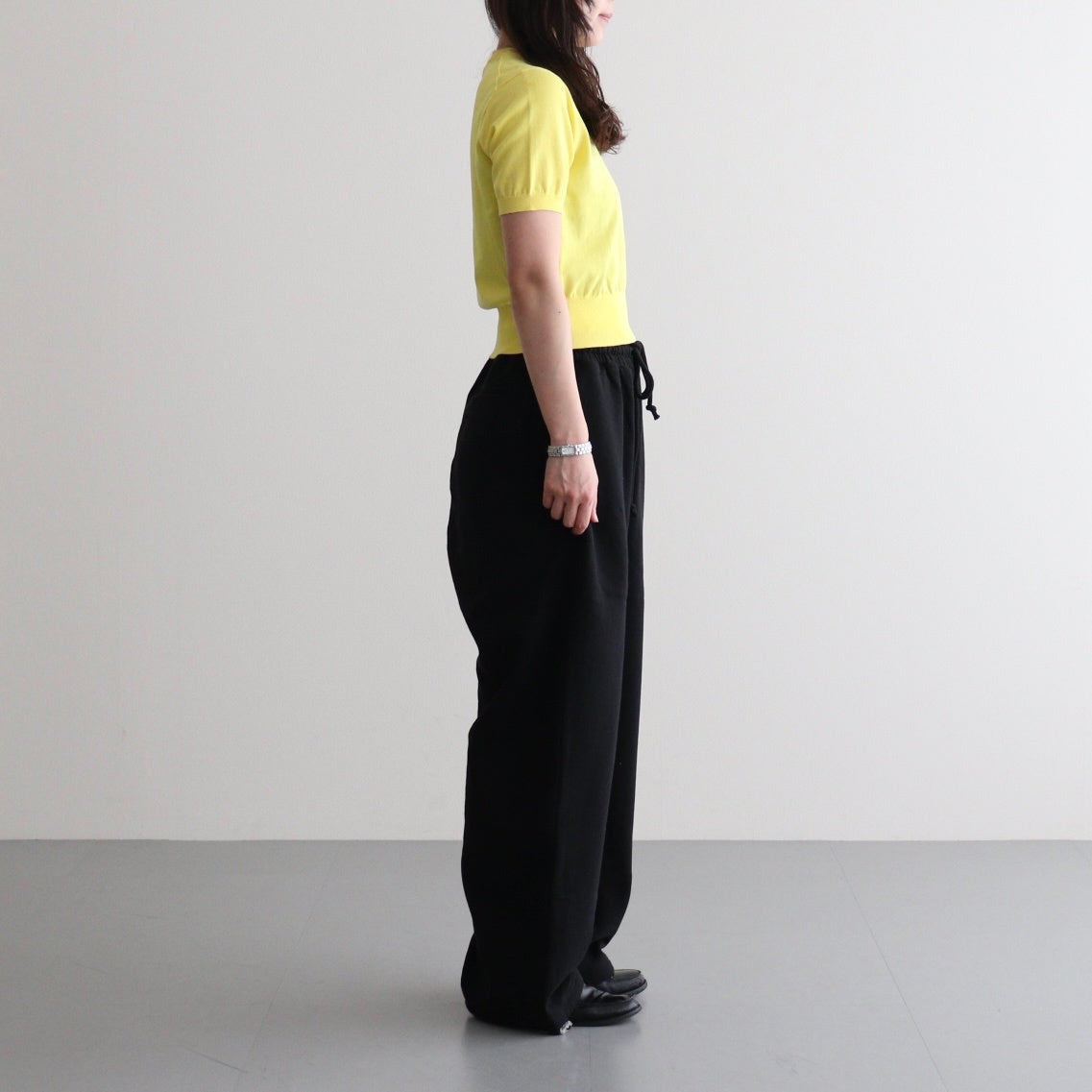 Cotton 14G Short Sleeve #YELLOW [I26SS-K5]