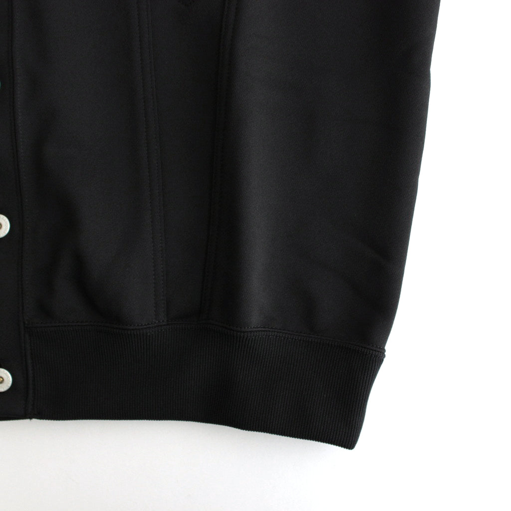 エステル裏毛 カーディガン #BLACK [HN-T017-051]