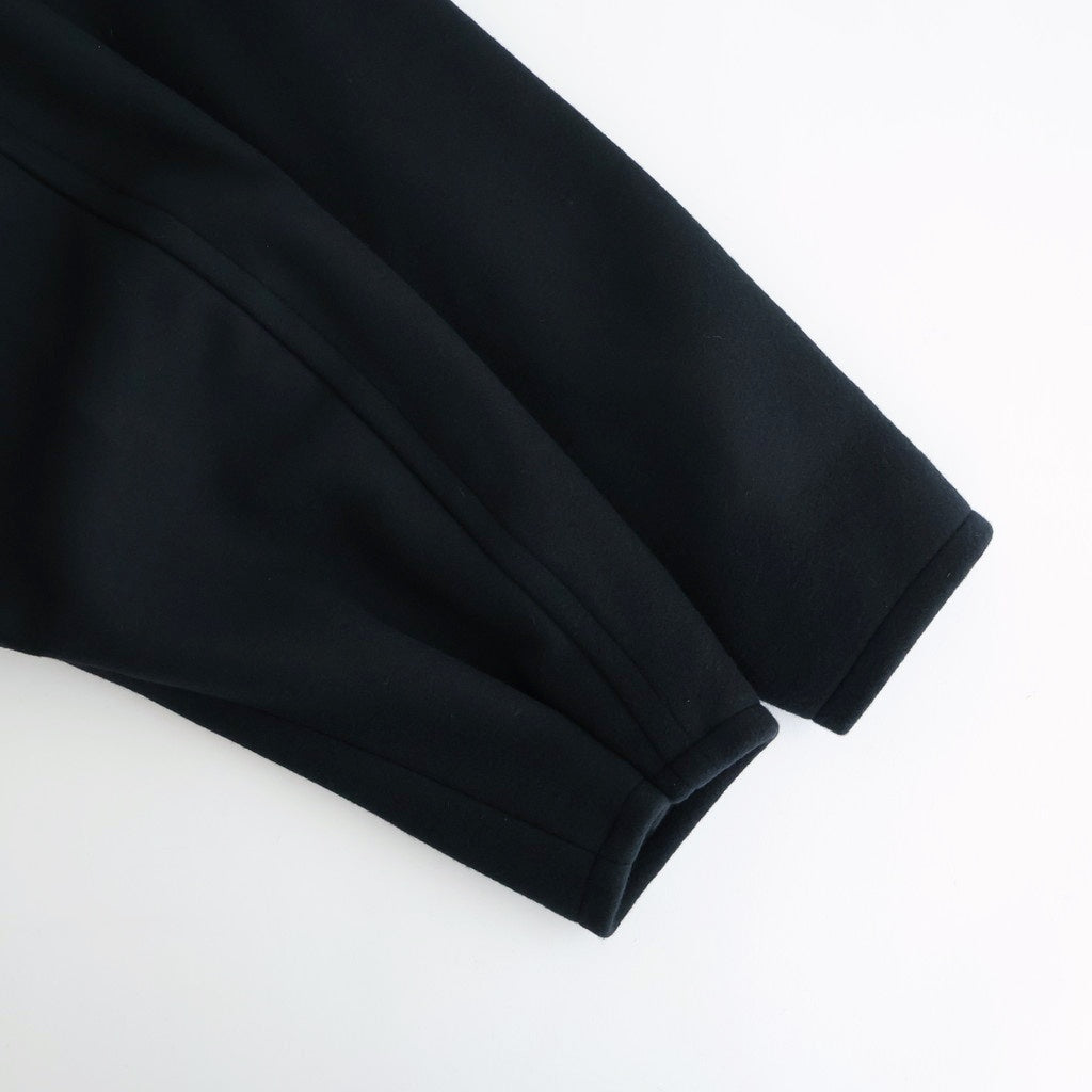 Melton Stand Collar Zip Blouson #BLACK [YK25FW01034B]