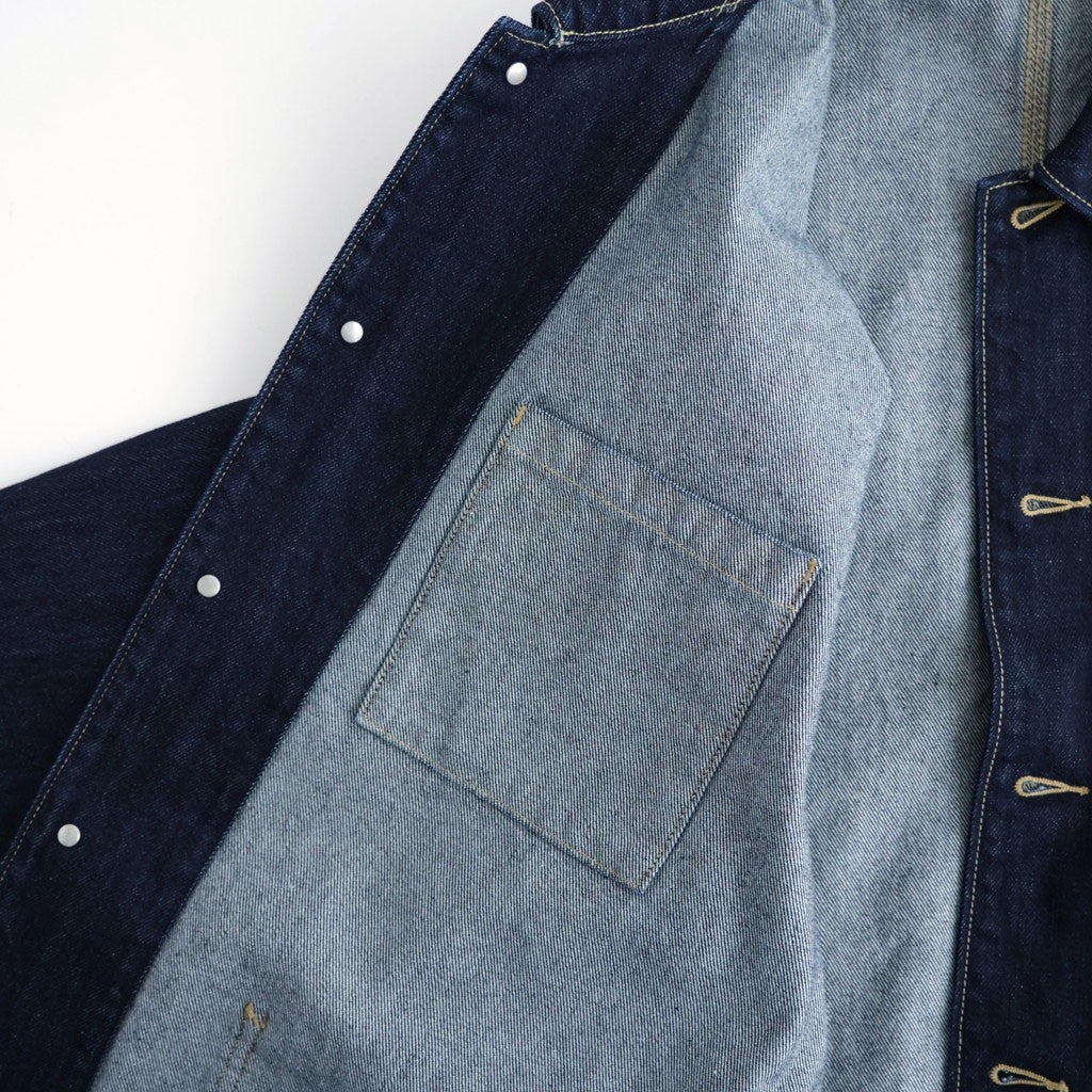 CORPORATE DENIM ENGINEER JACKET #ONE WASH [FSC263-30151OB]