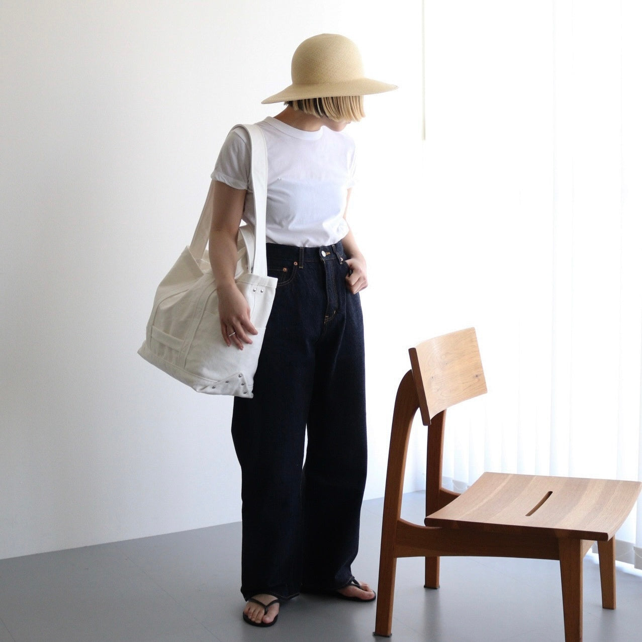 女性モデル(マツオ):156cm　着用サイズ:S