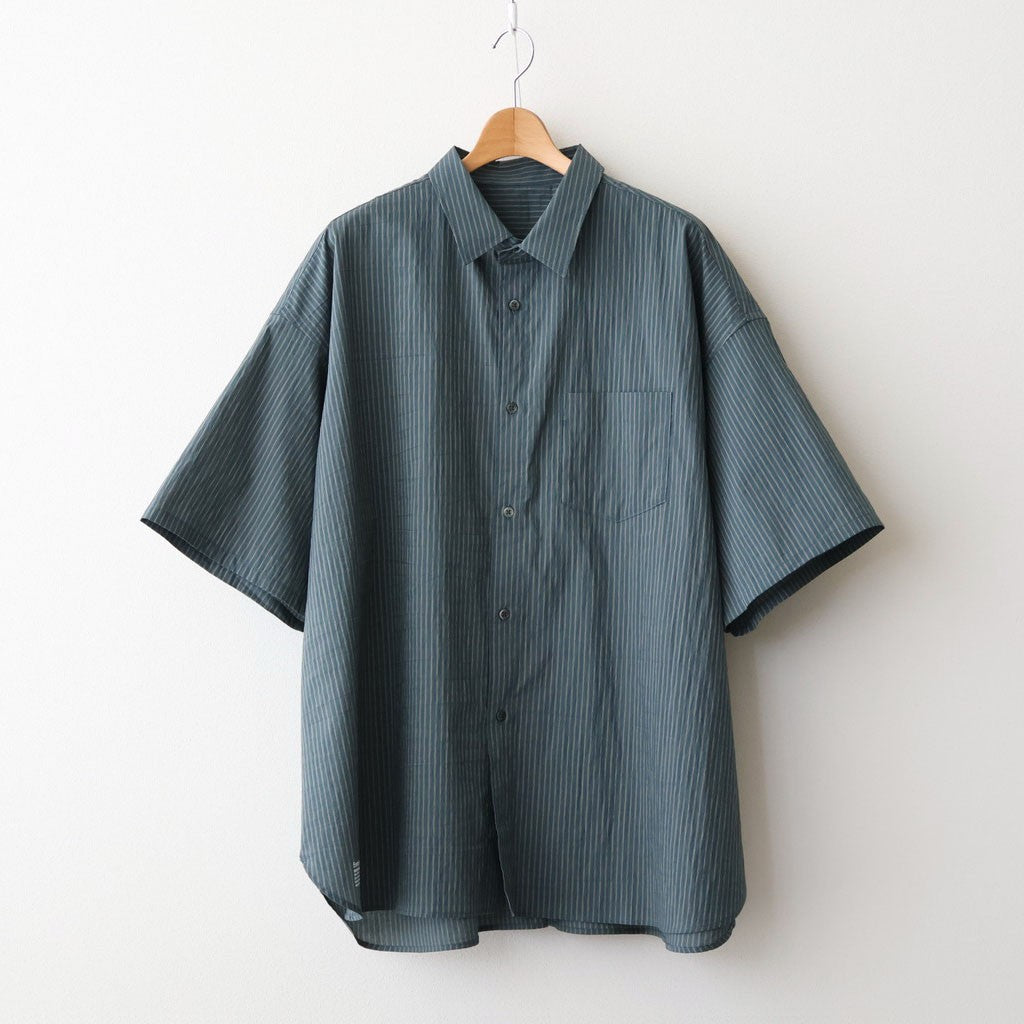 HRAFTeX S/S STRIPE SHIRT #GREEN STRIPE [FSC262-50008]