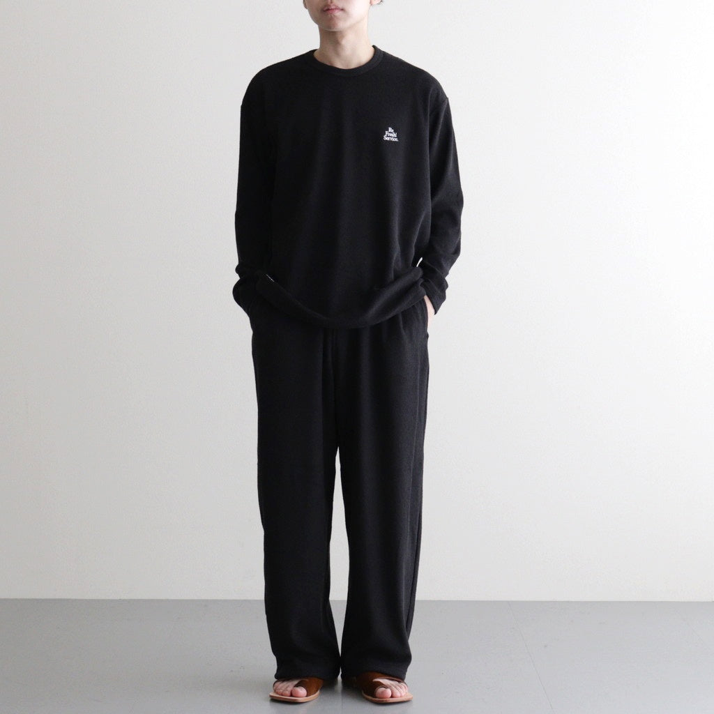 UTILITY PILE L/S SET-UP #BLACK [FSR253-60210]