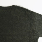 モヘアショートニットPO #DARK GREEN [D225-K951]