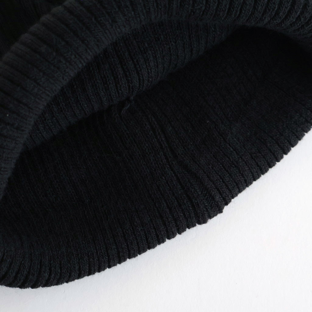 THERMAL RIB KNIT WATCH CAP #BLACK [FSP254-90069]