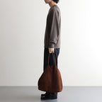3WAY LARGE TOTE （OIL SUEDE） #COFFEE BROWN [L-1]