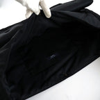 ナイロンツイル マルチポケットショルダーバッグ #BLACK [HR-K207-051]