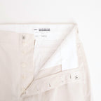 Chino Trousers - Wide #WHITE [11052603]
