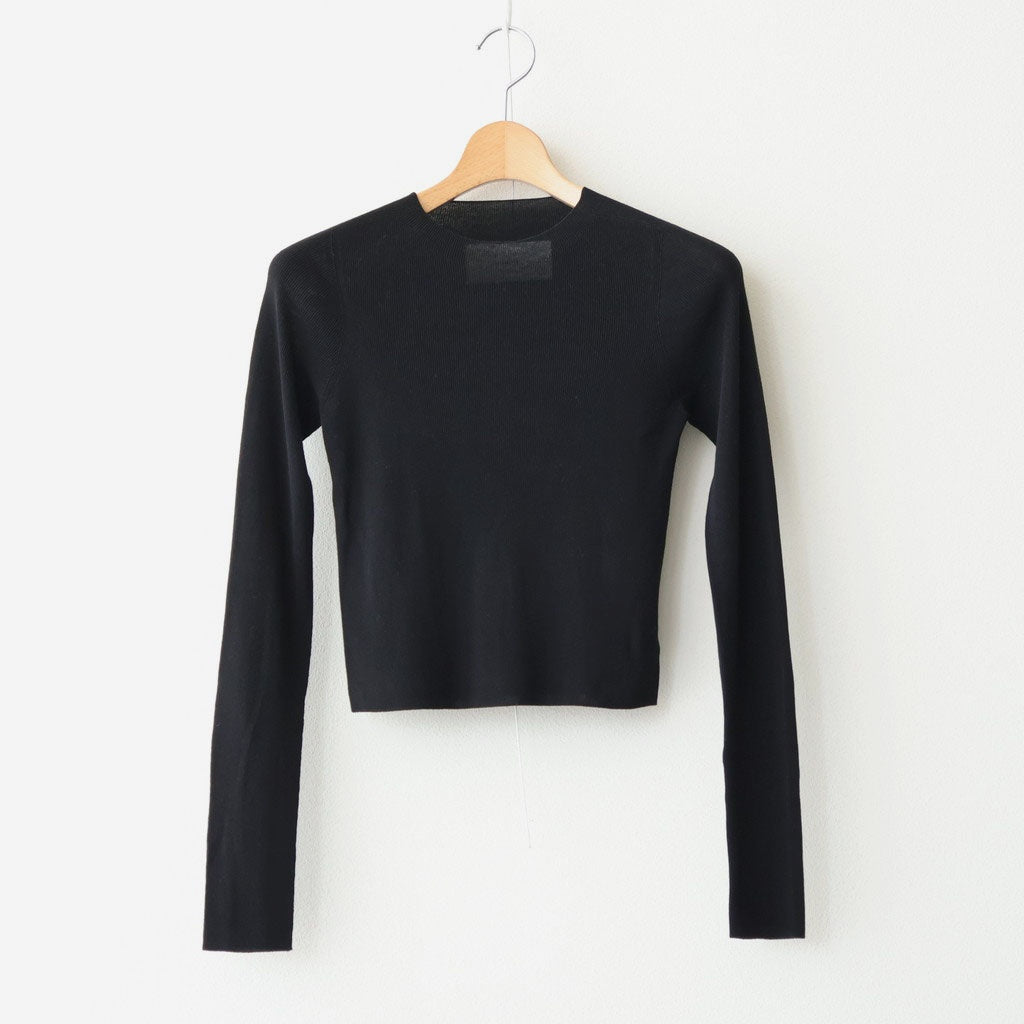 Compact Smooth Knit #BLK [12610510]