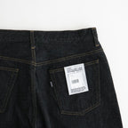DENIM PANTS - WIDE TAPERED #black [10-13B]