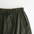 綿エステルウェザー オーバーパンツ #KHAKI [HO-P021-051]