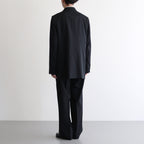LIGHT WOOL MAX GABARDINE JACKET #TOP BLACK [A25AJ01MG]