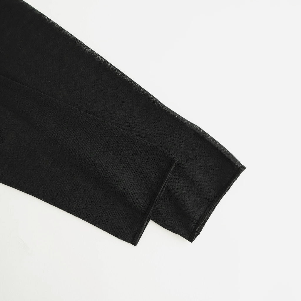 Compact Sheer Knitcardigan #BLK [12610515]