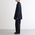 COOLFIBER OPEN COLLAR L/S SHIRT #NAVY [FSC241-50133]
