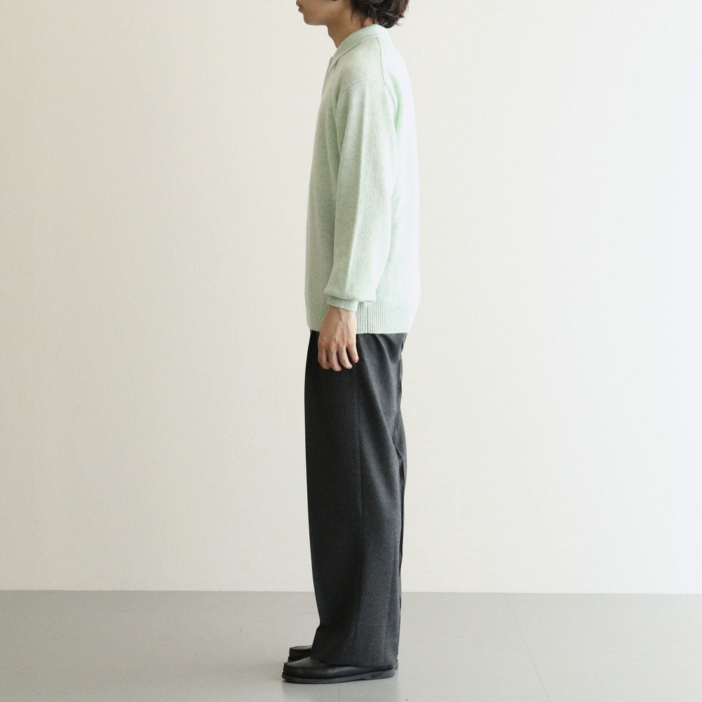 CASHMERE NEP KNIT POLO #MIX MINT [A26AP02NE]