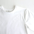 SUVIN 60/2 PERFECT SHORT-SLEEVE #WHITE [KKAGGM0013]