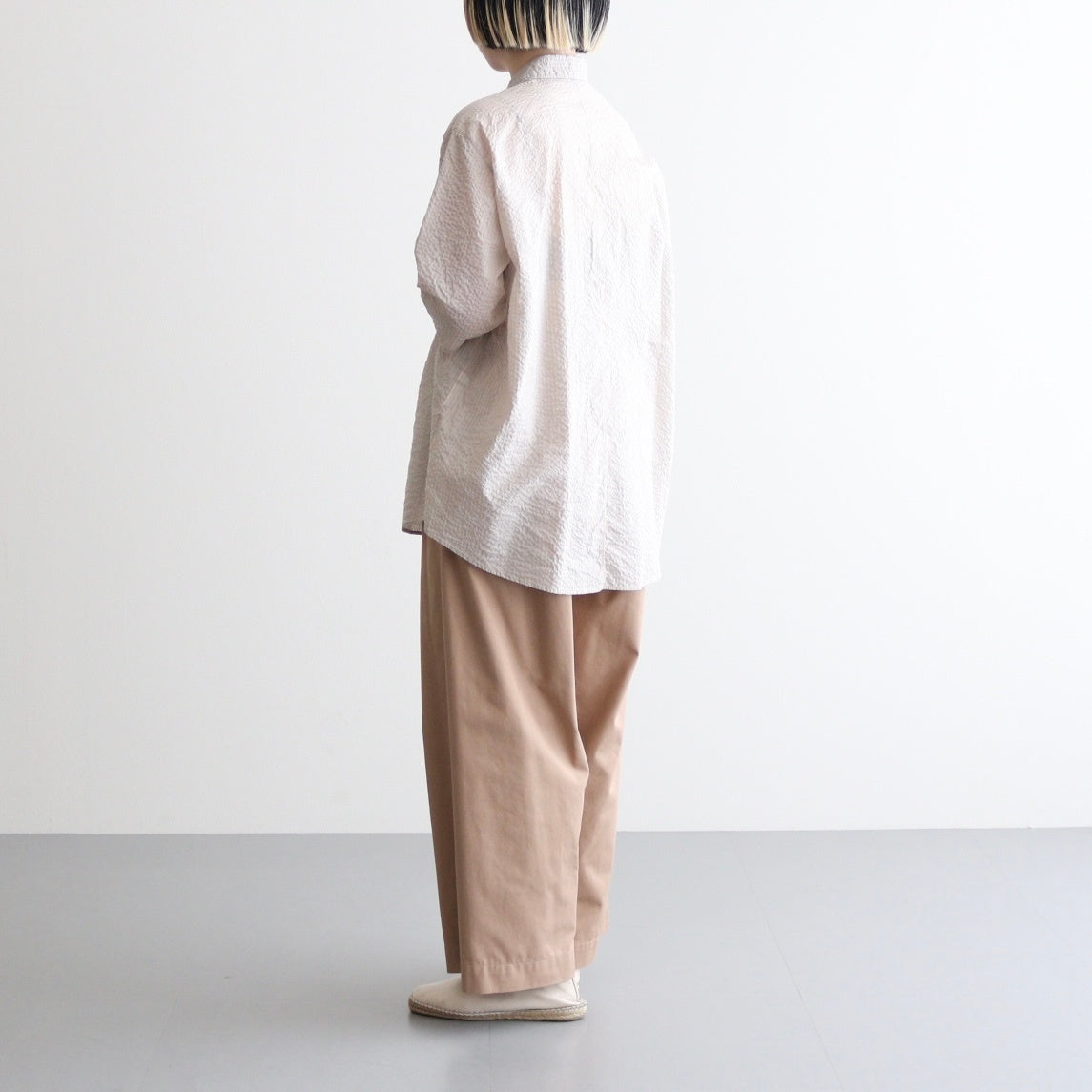 FTSWPT - TC・ハイカウントスタンダードチノ ストレートパンツ#12 Beige [SN_FR1203PF]