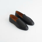 SOFT LEATHER LOAFERS #BLACK [A26AS05QD]