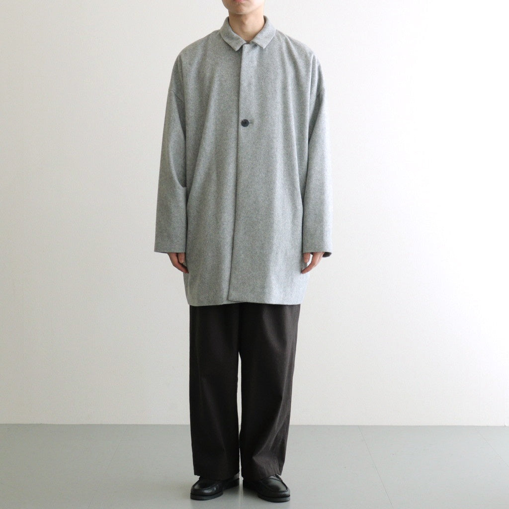 メルトンBigハーフコート #GRAY [D225-C548] – ciacura