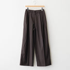 Lightweight Tuck Trousers #D/BRN [12520704]